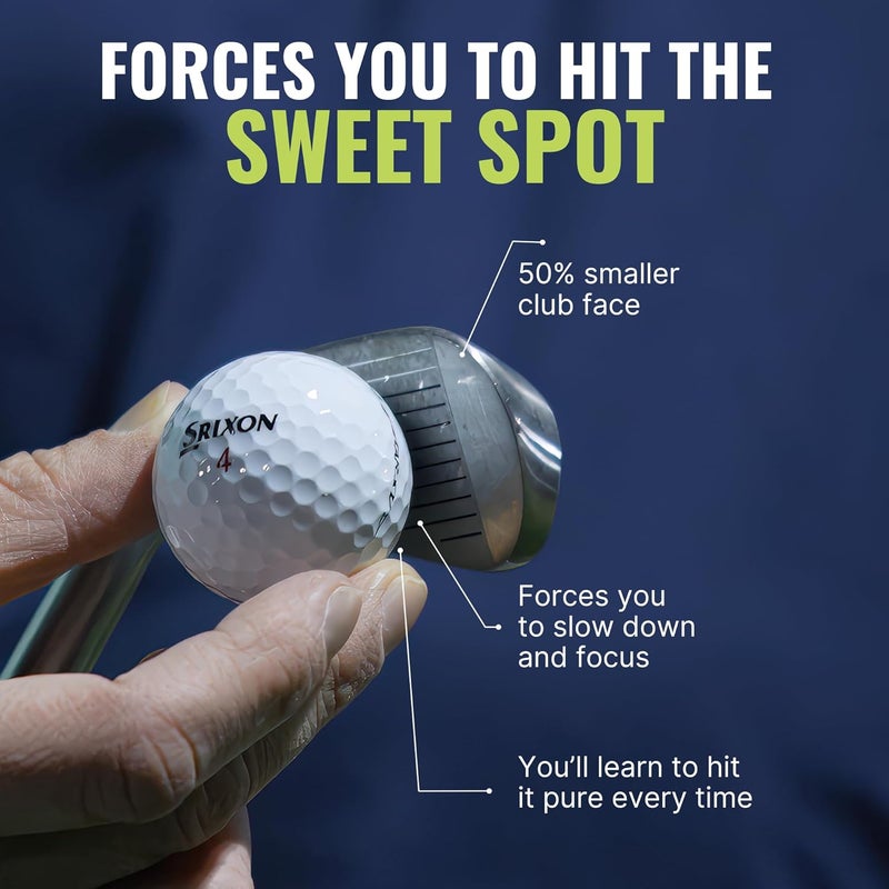 PUREONE PureGrip™ Golf Training Aid Club – Right-Handed Swing Trainer with Small Club Head and Molded Grip for Consistency and Accuracy – Improve Muscle Memory, Grip Position, and Swing Tempo - Image 5